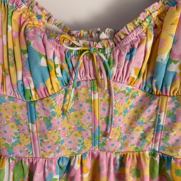 For Love & Lemons Emily Mini Dress Size XS | LIKE NEW - Picture 5 of 9